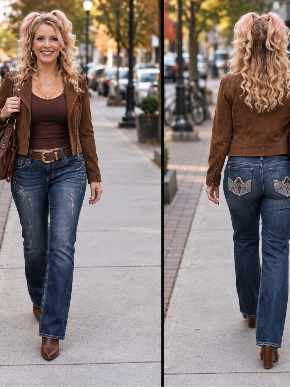 GUESS Y2K Studded Low Rise Straight Leg Jeans Size 31